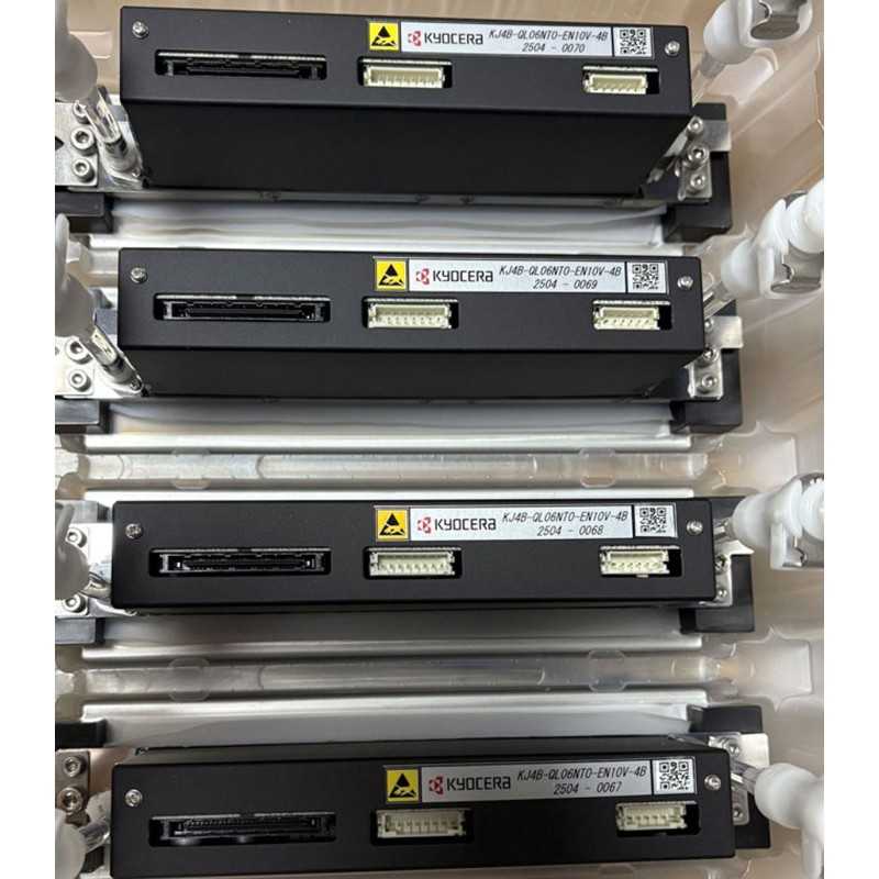 Kyocera KJ4B-QL Industrial Inkjet Printhead – 600 dpi, Water-Based – High Speed