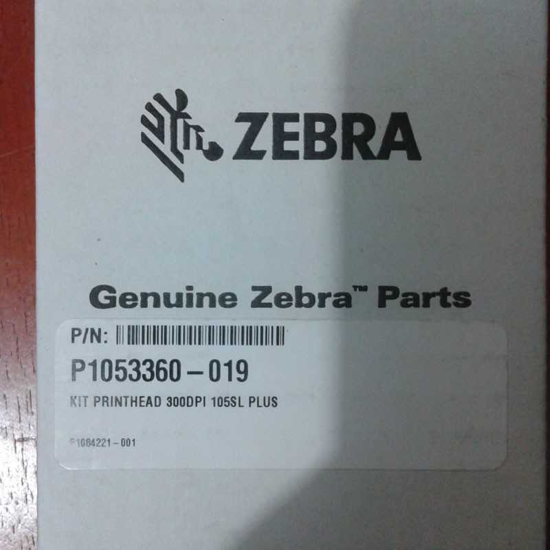 Zebra 105SL Plus Printhead P1053360-019 – 300 DPI – Brand New Sealed Factory Packaging