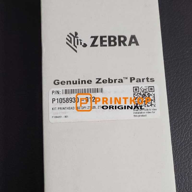 Zebra ZT420 ZT421 Printhead P1058930-012 Genuine 203dpi Brand New Sealed OEM