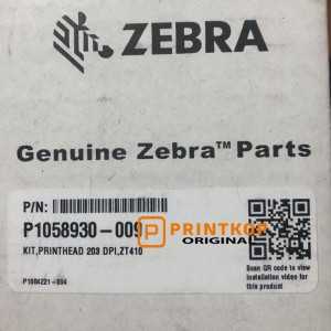 Zebra ZT410 / ZT411 Printhead P1058930-009 203 DPI Genuine OEM New Sealed