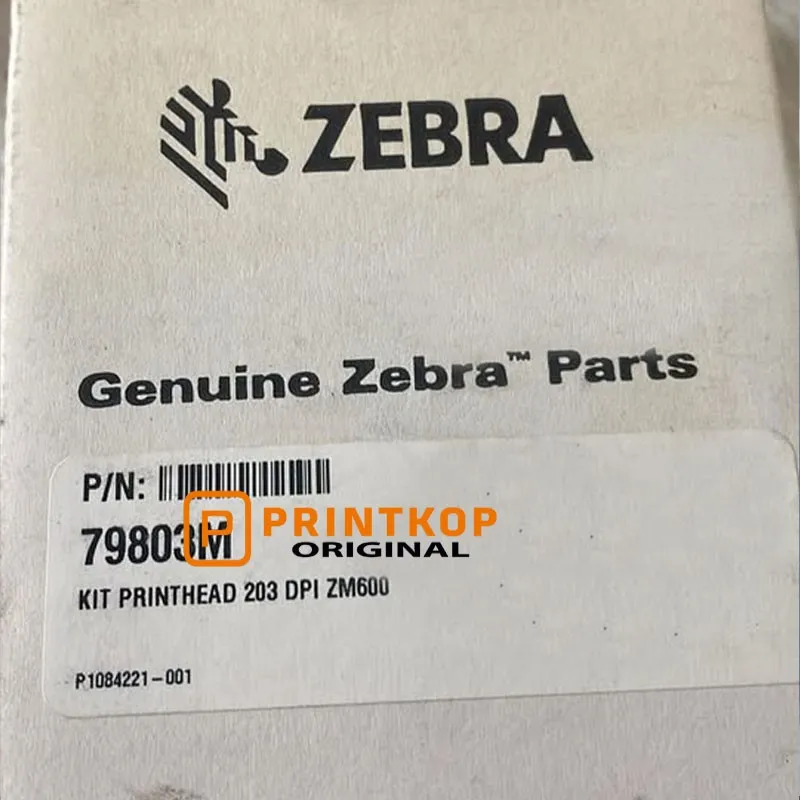 Zebra ZM600 Printhead 79803M 203 DPI Genuine OEM New Sealed Factory Packaging