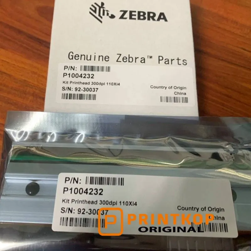Zebra 110Xi4 Printhead P1004232 300 DPI Genuine OEM Brand New Sealed Factory