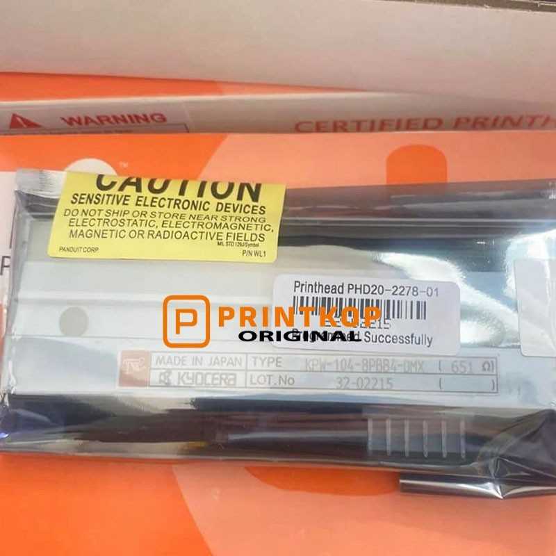 Datamax O’Neil I-4212e Mark II Printhead – 203 dpi – OEM Part PHD20-2278-01 – Thermal Transfer/Direct Thermal