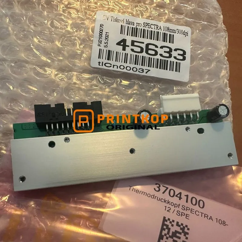 Carl Valentin Spectra 108 300dpi Printhead - 37041001